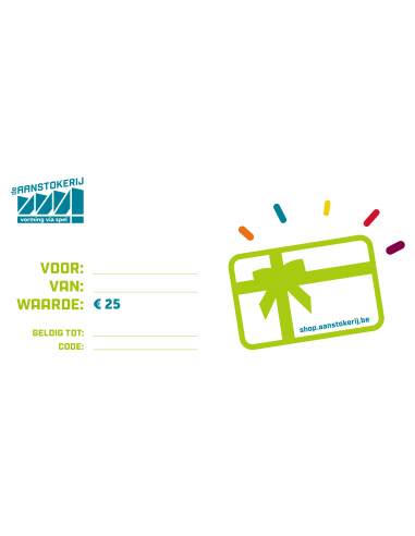 Cadeaubon € 25